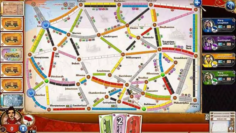 ticket to ride 2 player