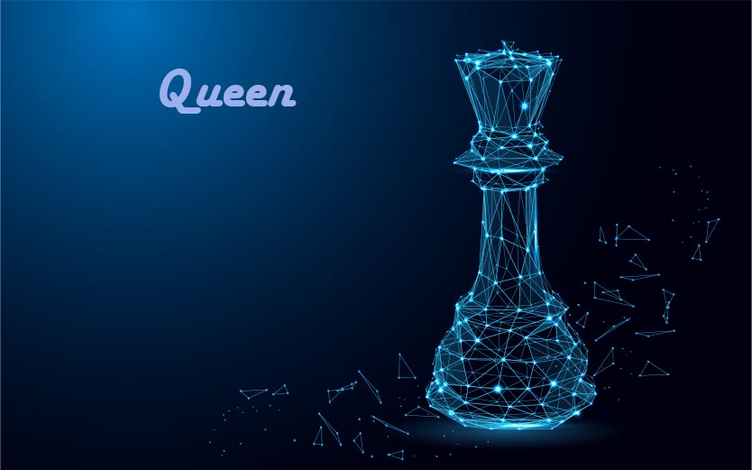 queen moves in chess